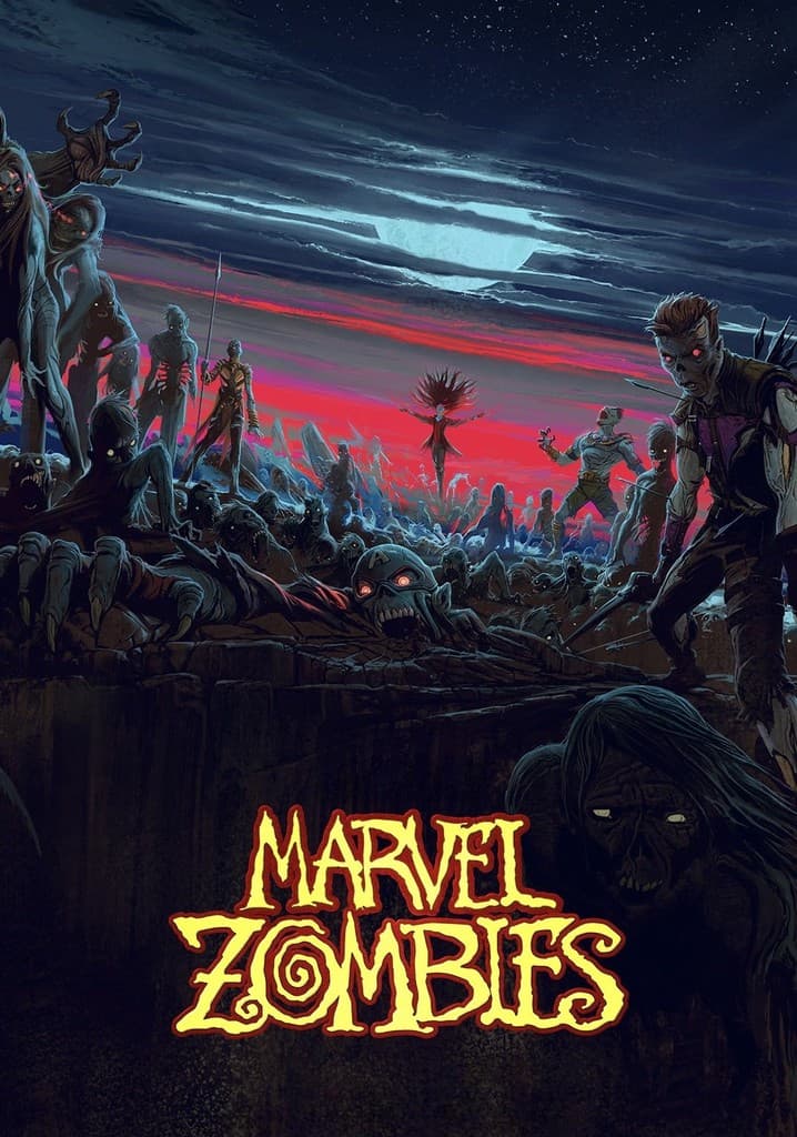 Poster for Marvel Zombies