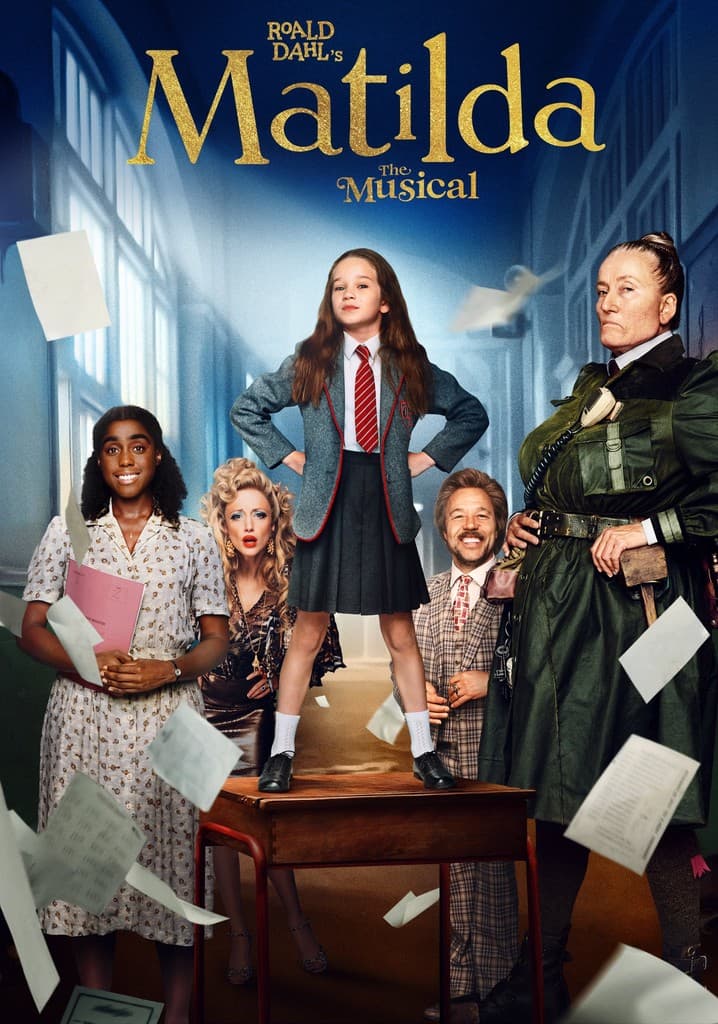 Poster for Roald Dahl's Matilda the Musical